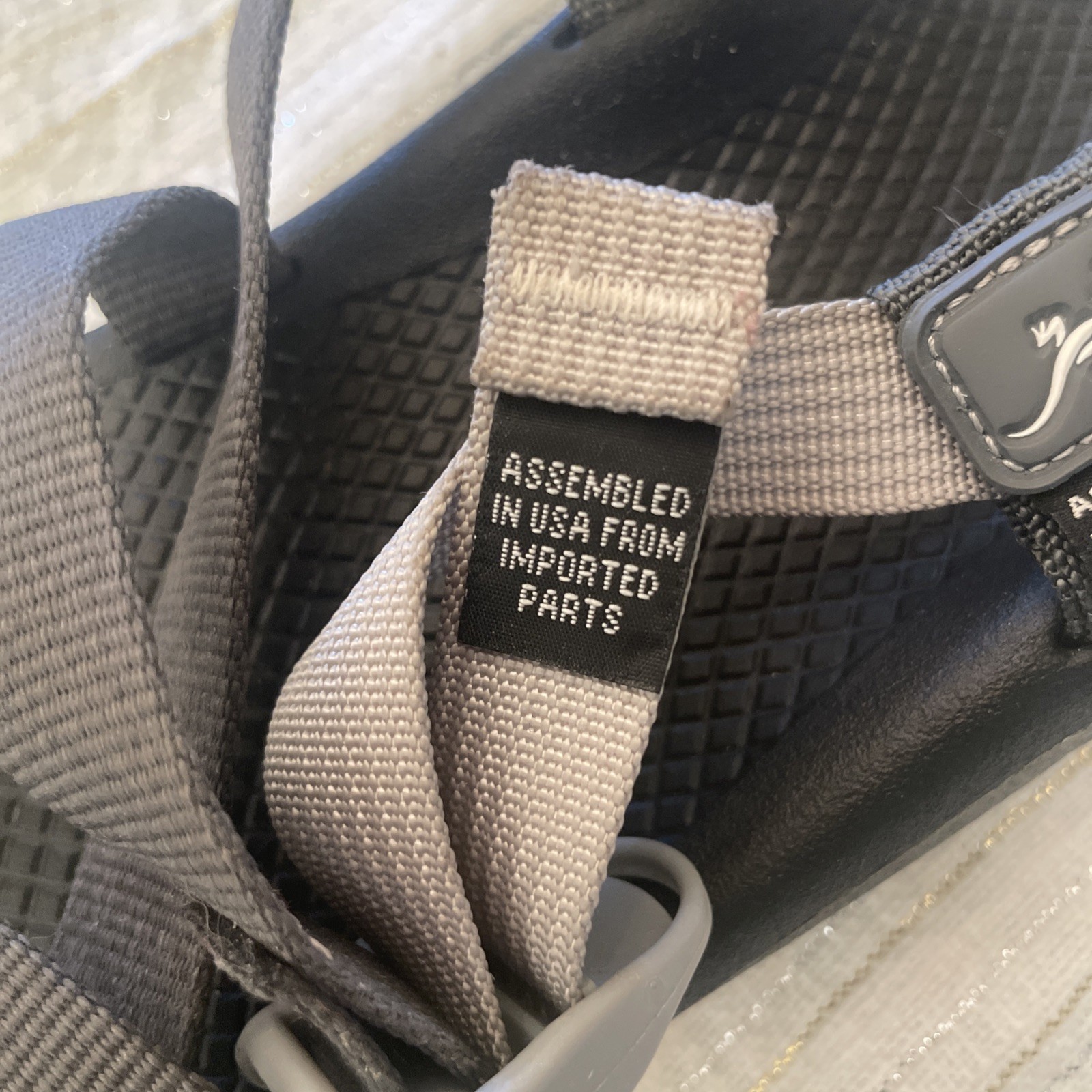 Chaco Sandals Unisex Size 11” Black And Gray EUC