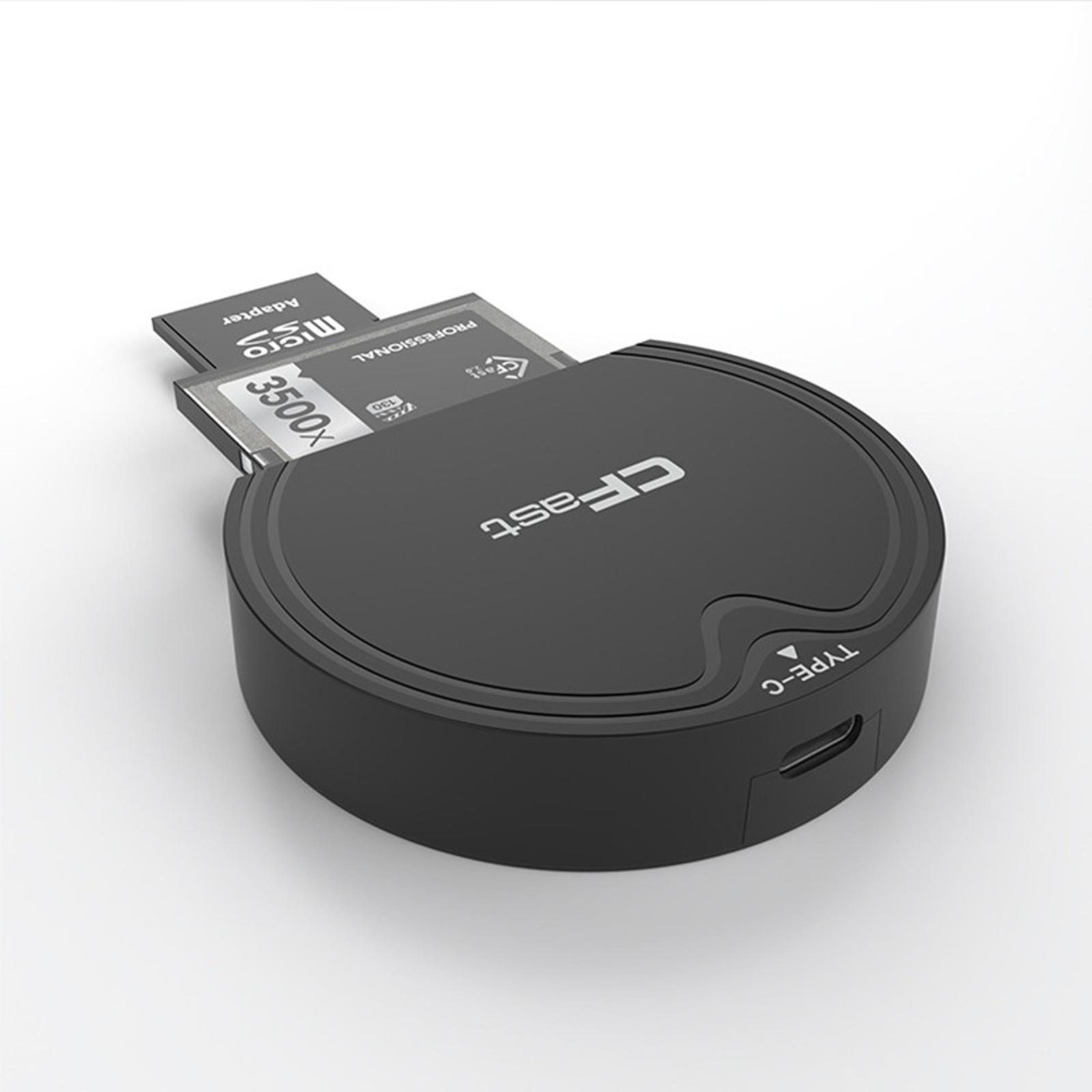 CFast 2.0/SD Memory Card Adapter USB3.2 Gen2 High Speed Card Reader 10Gbps