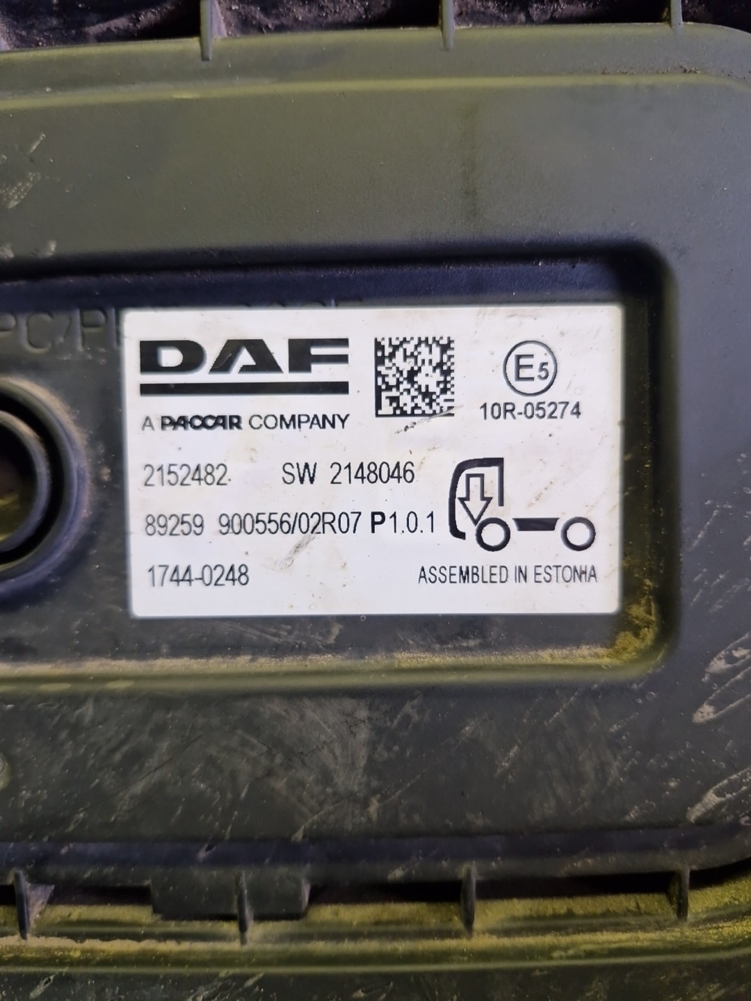 DAF XF 106 CHASSIS CONTROL MODULE 2152482