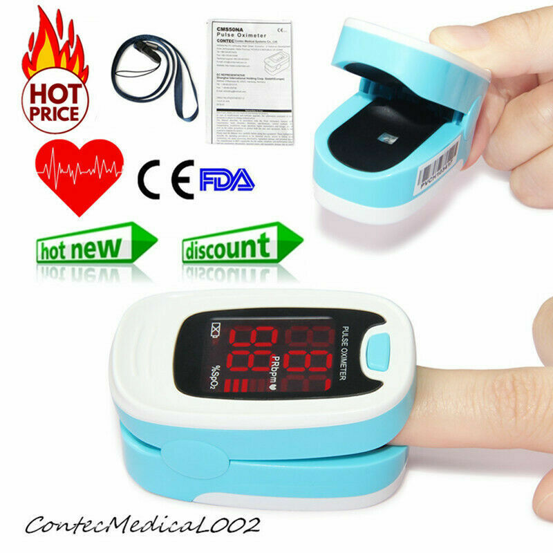 Finger Pulse Oximeter Portable Heart Rate SPO2 Monitor Blood Oxygen,US stock,FDA