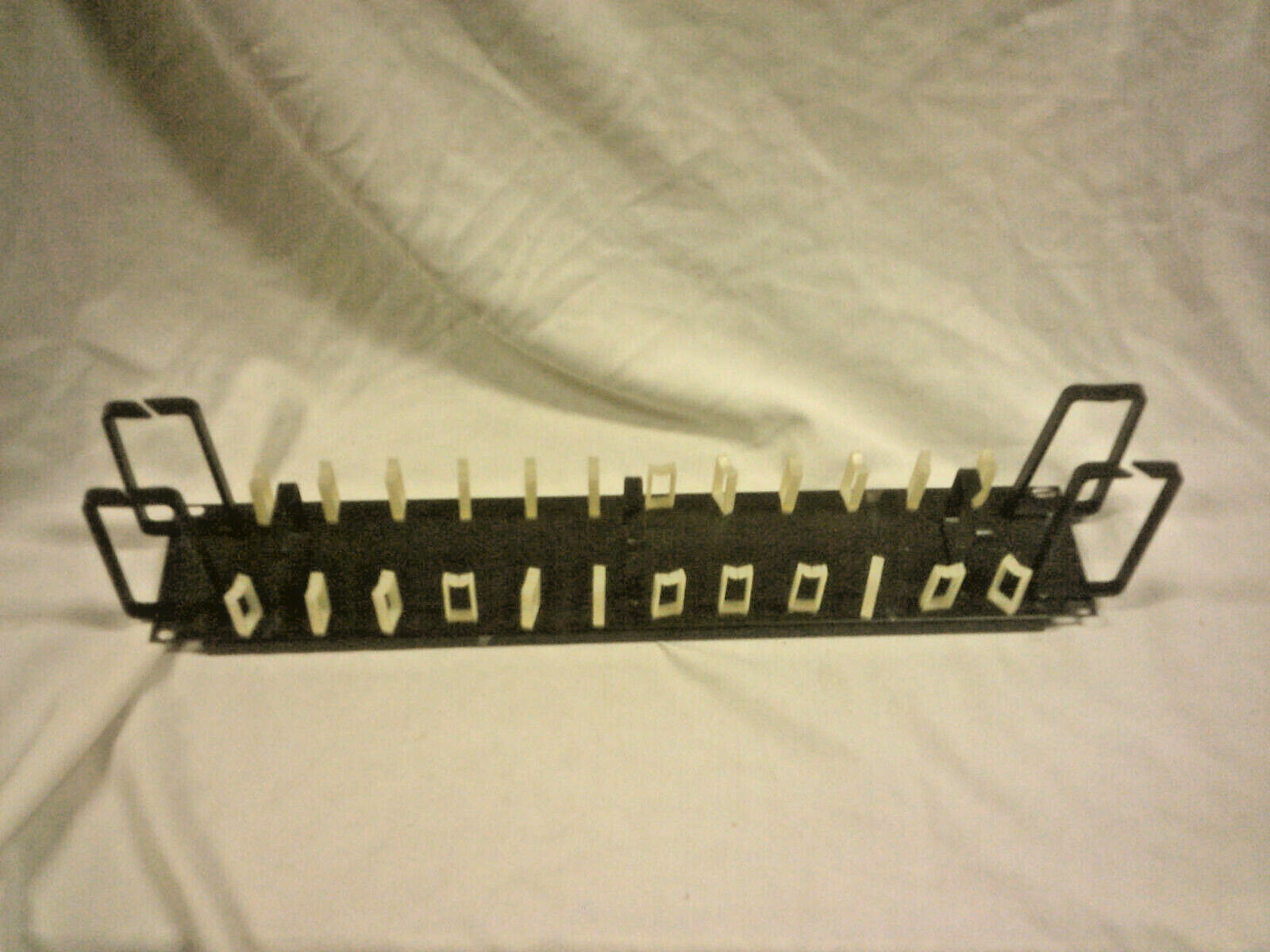 19 inch rack mounted cable management panel