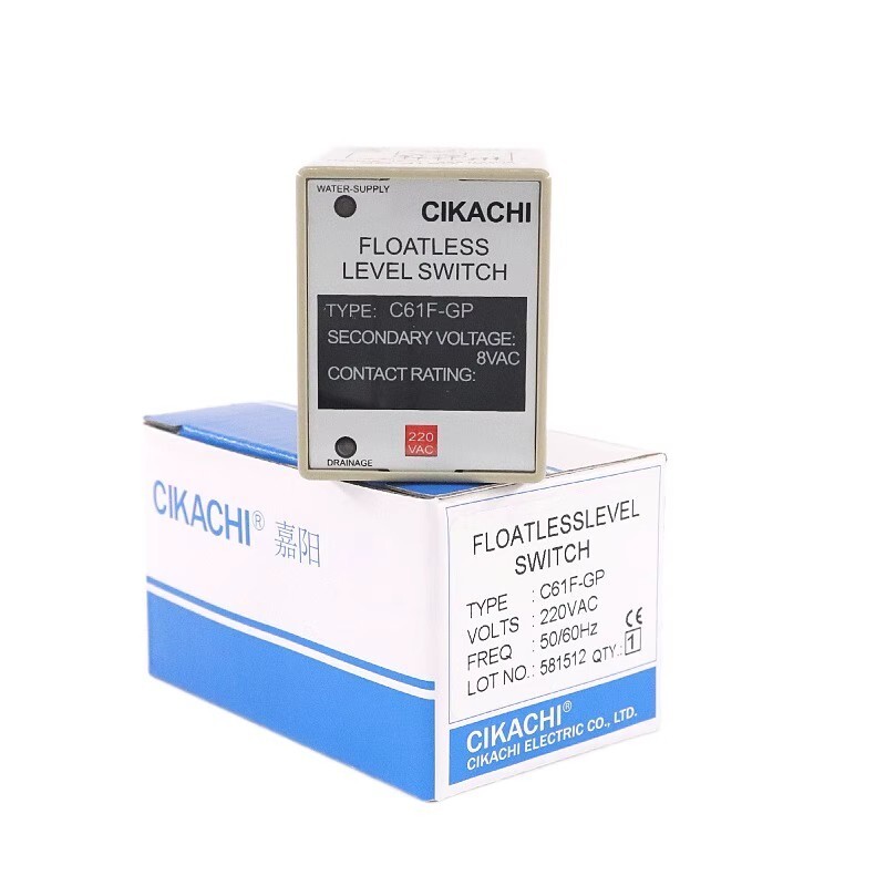 1PCS  CIKACHI C61F-GP 220VAC Level Relay