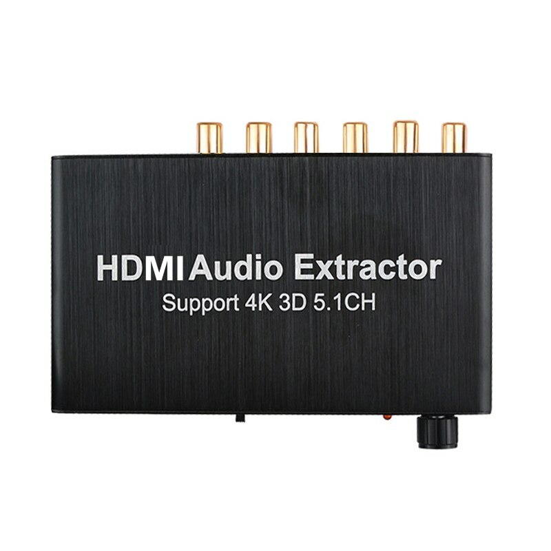 4K 3D 5.1CH Audio Extractor Decoder AC3/DTS Sound RCA 1080p HDMI Video Converter