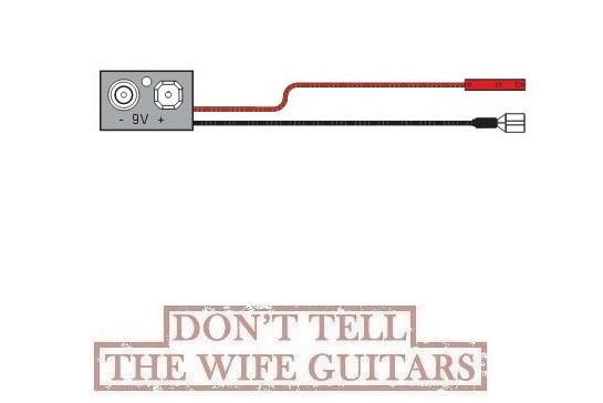 EMG Quick Connect Battery Clip Cable Solderless Active Guitar Bass Pickups 7 IN