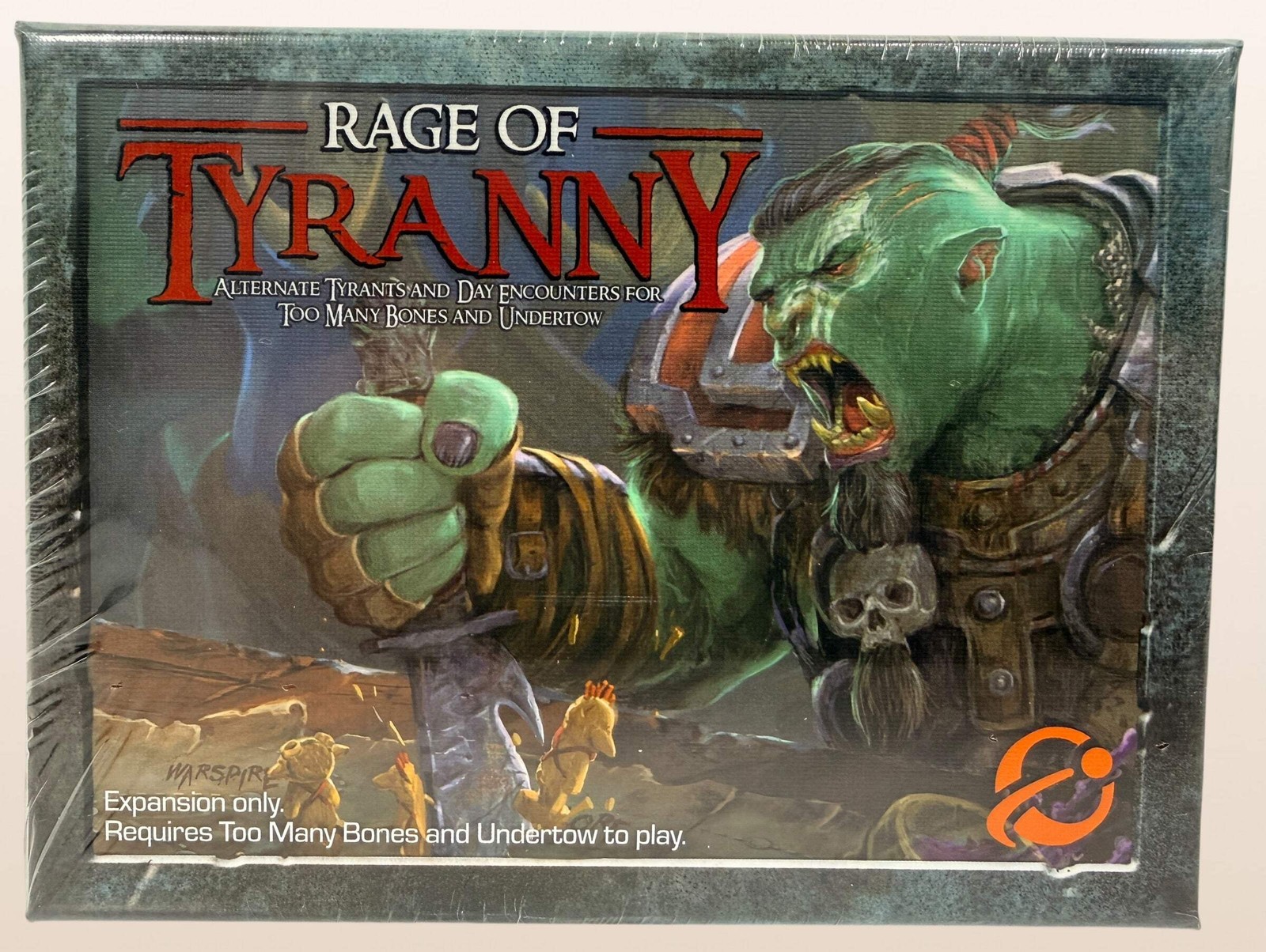 Too Many Bones, Rage of Tyranny, Expansion Board Game, Sealed.