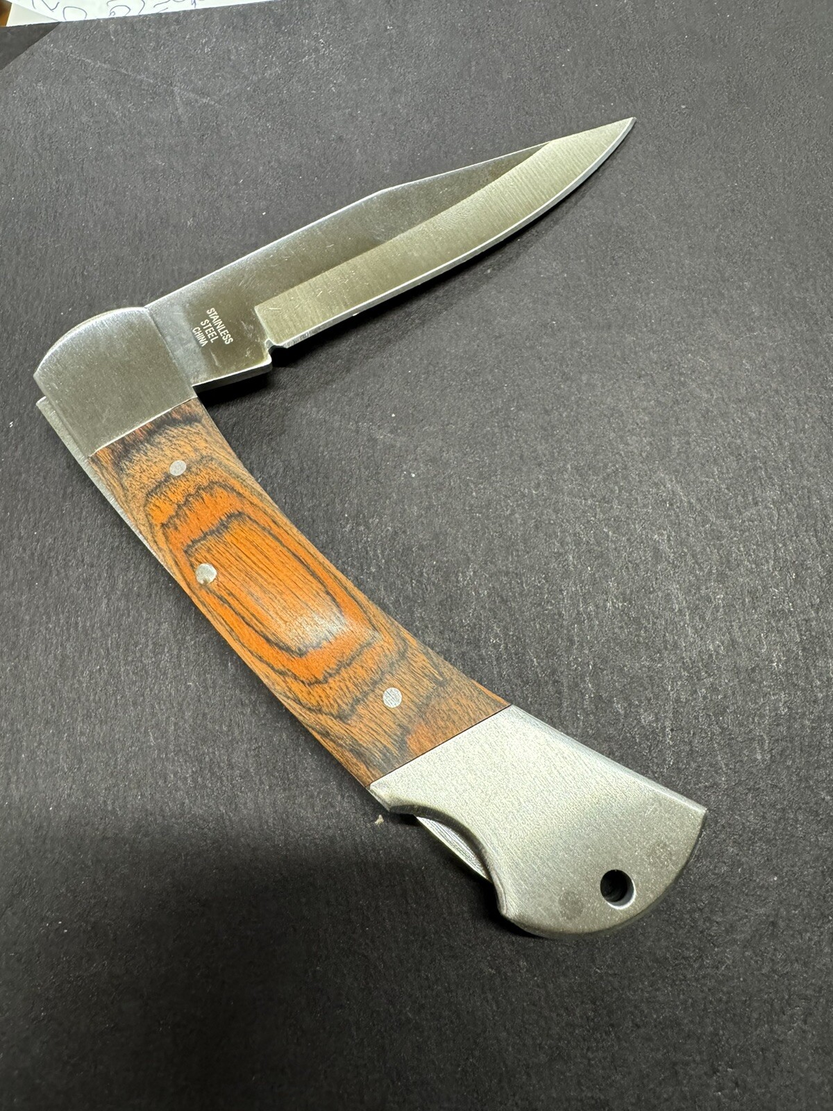 New Folding Knife Black sheath SHE-6609BK KNIFE AND SHEATH