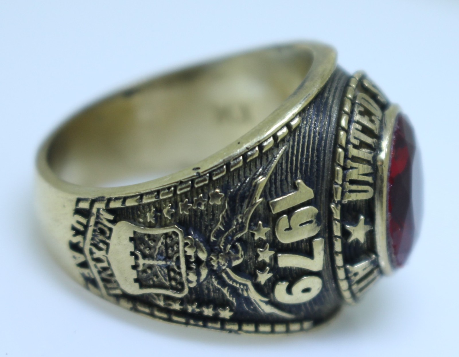 USAF 1979 Retirement Ring Size 10