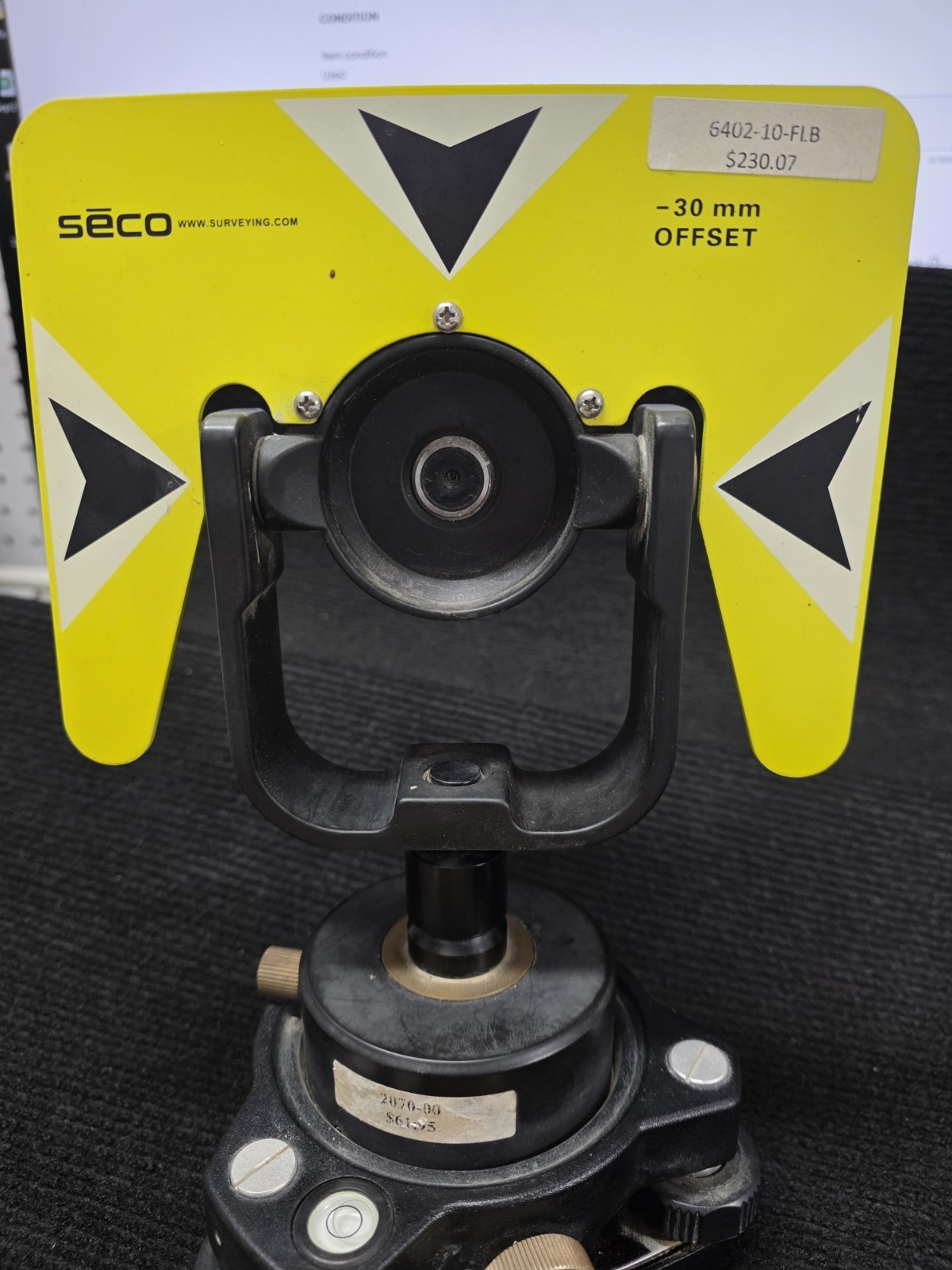 SECO Prism  30 mm Offset 6402-10-FLB