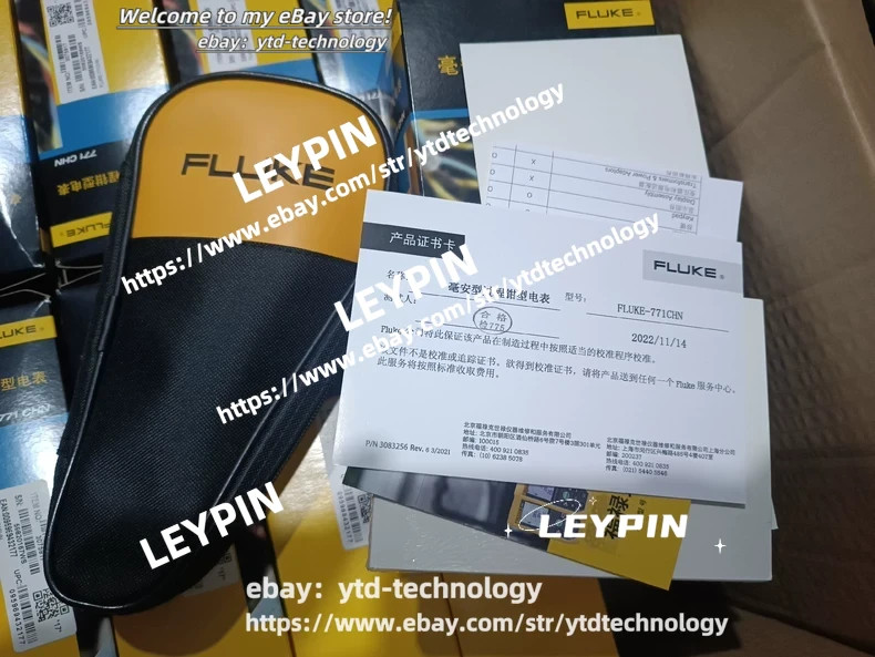 NEW 1 PCS Fluke 771 Milliamp Process Clamp Meter/lhy