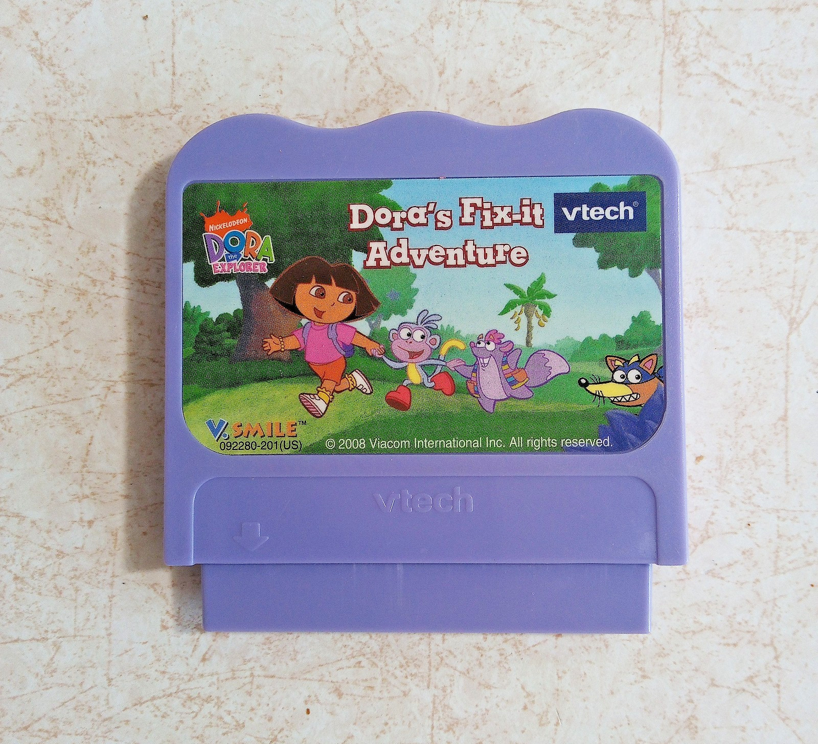 VTech VSmile Dora’s Fix-It Adventure Educational Game Cartridge