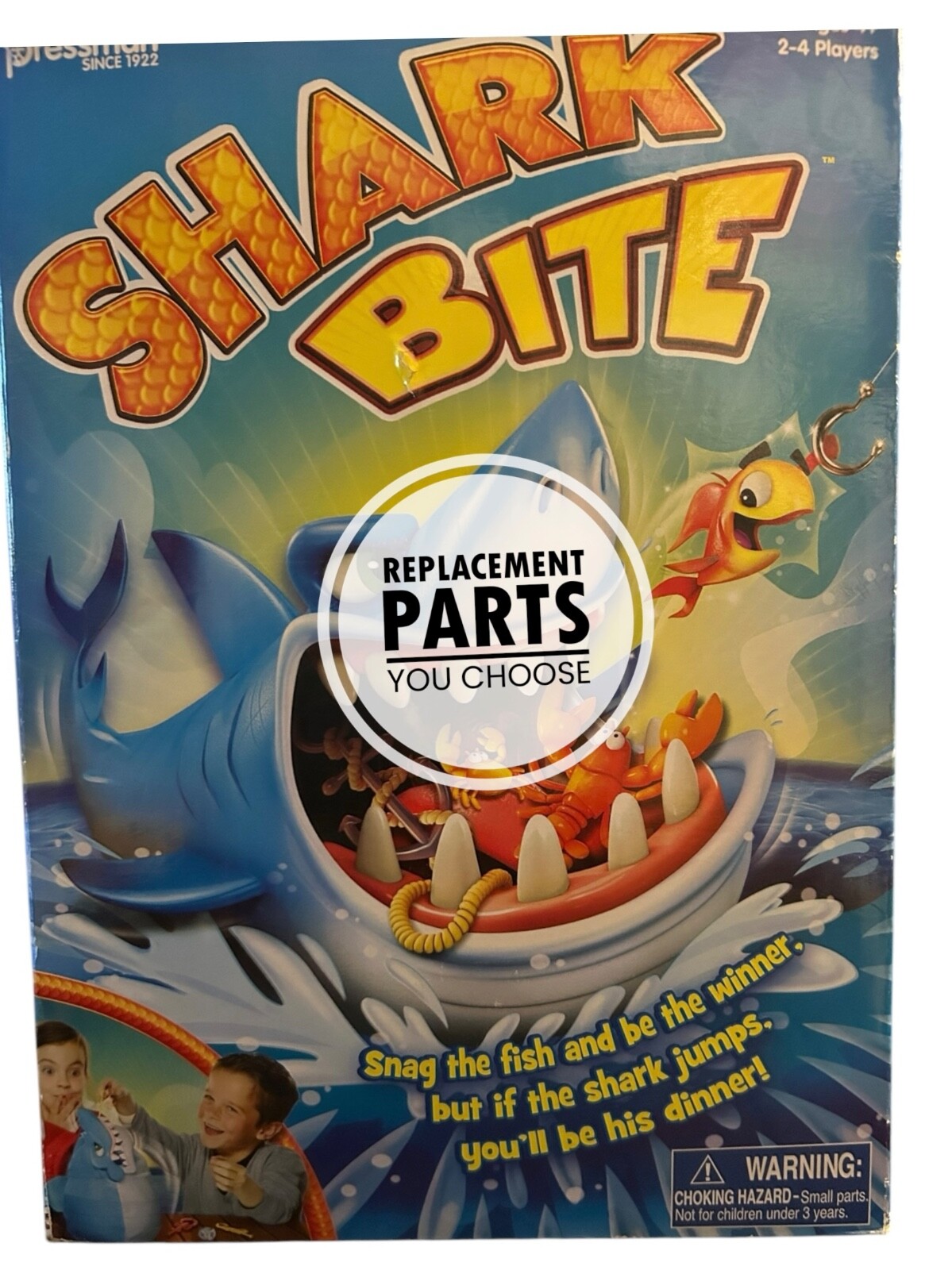 Shark Bite Game Replacement Parts Pieces Pressman Shark Fishing Poles Fish+