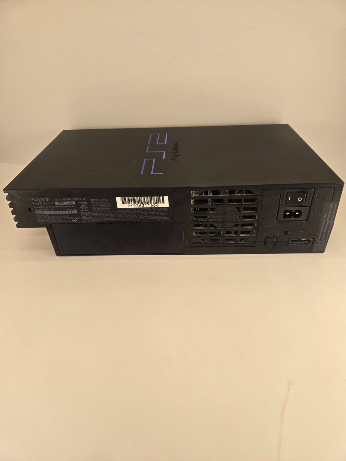 Sony Playstation 2 Model SCPH - 30001 Console only With cables Used