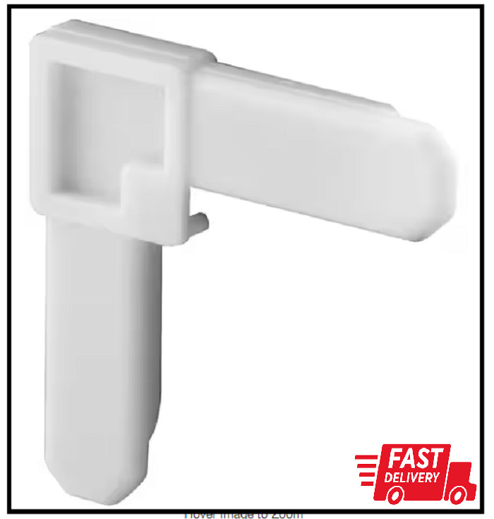 Window Screen Frame Corners 5/16 in. x 3/4 in. White Corner Plastic 50 Pack New