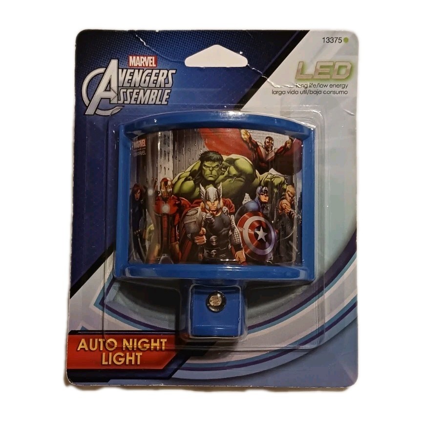 Marvel Avengers Assemble LED Night Light 13375 NEW