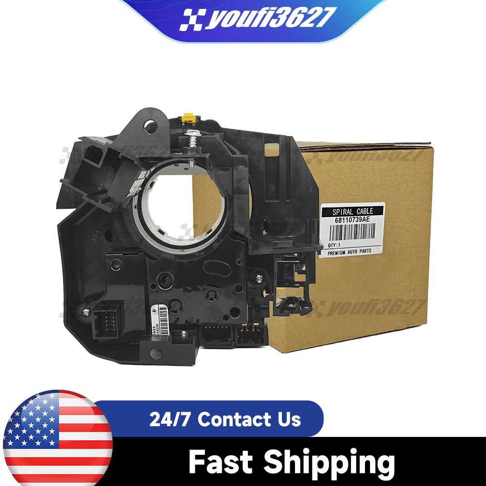 Clock spring For Dodge Viper Ram 1500 2500 3500 2013-2022 W/O Heated Steer Wheel