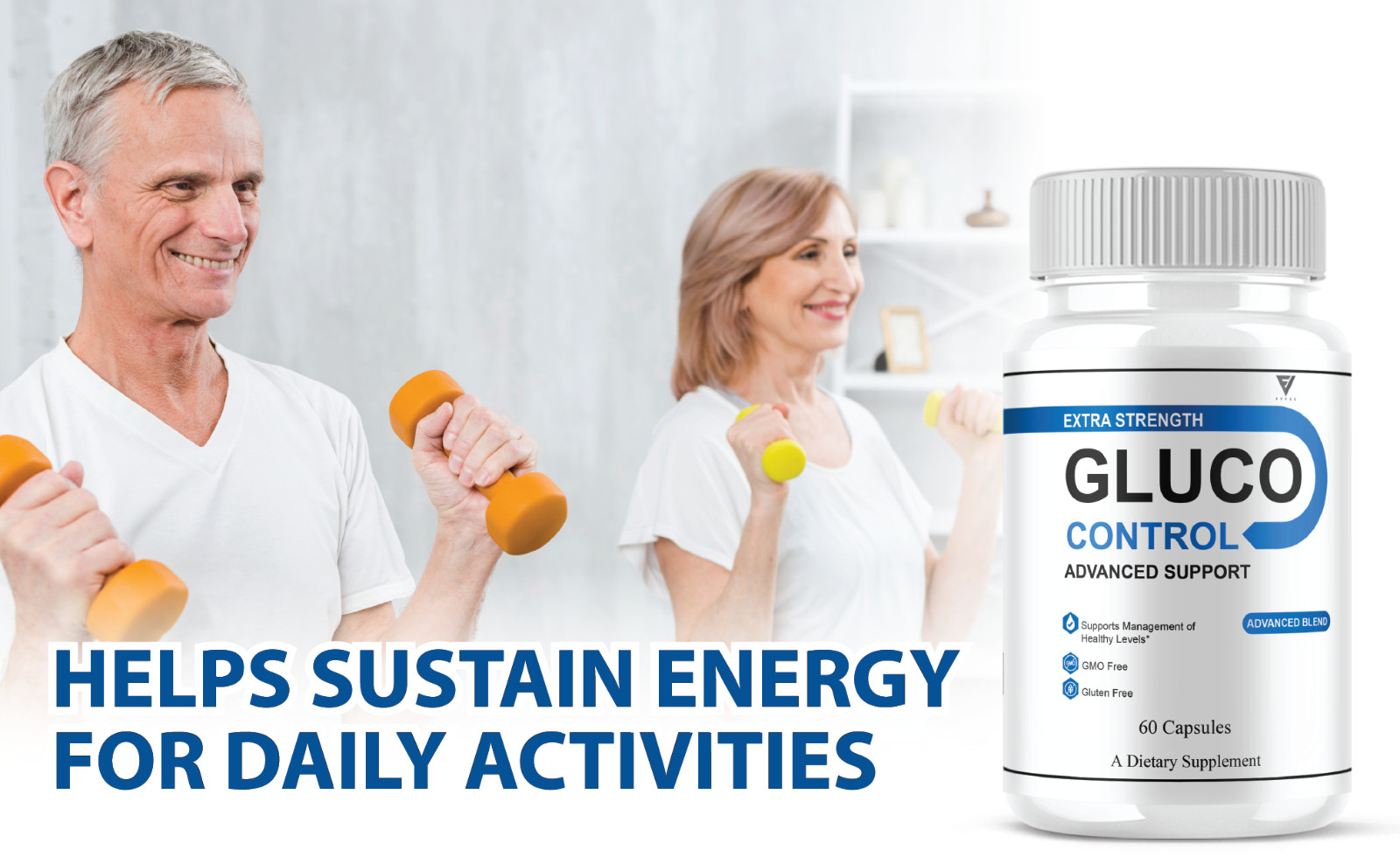 (5 Pack) Gluco Control Capsules, GlucoControl Advanced Formula (300 Capsules)