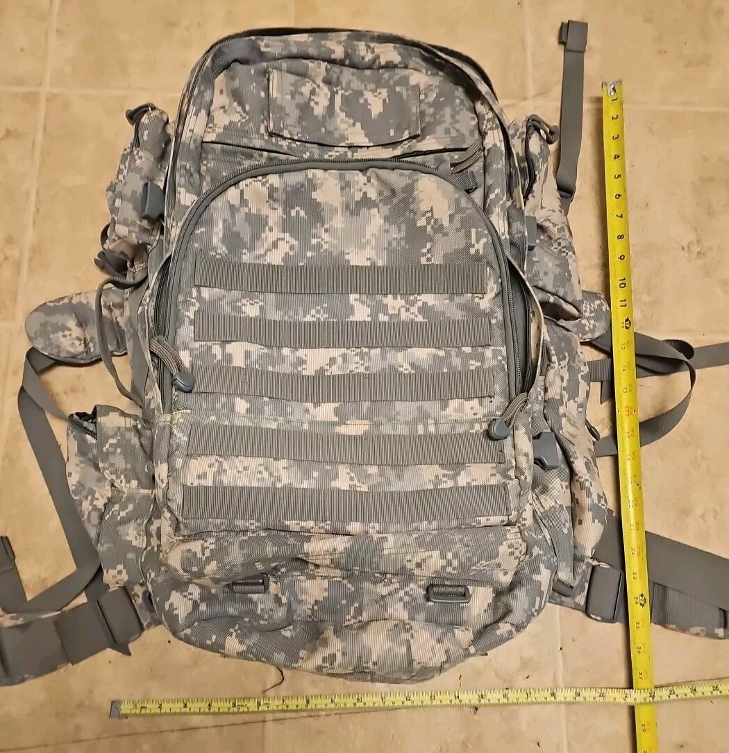 Bug out Gear Backpack ACU Bugout Bag  Military MEDIC Aid Bag Medical Extra Large