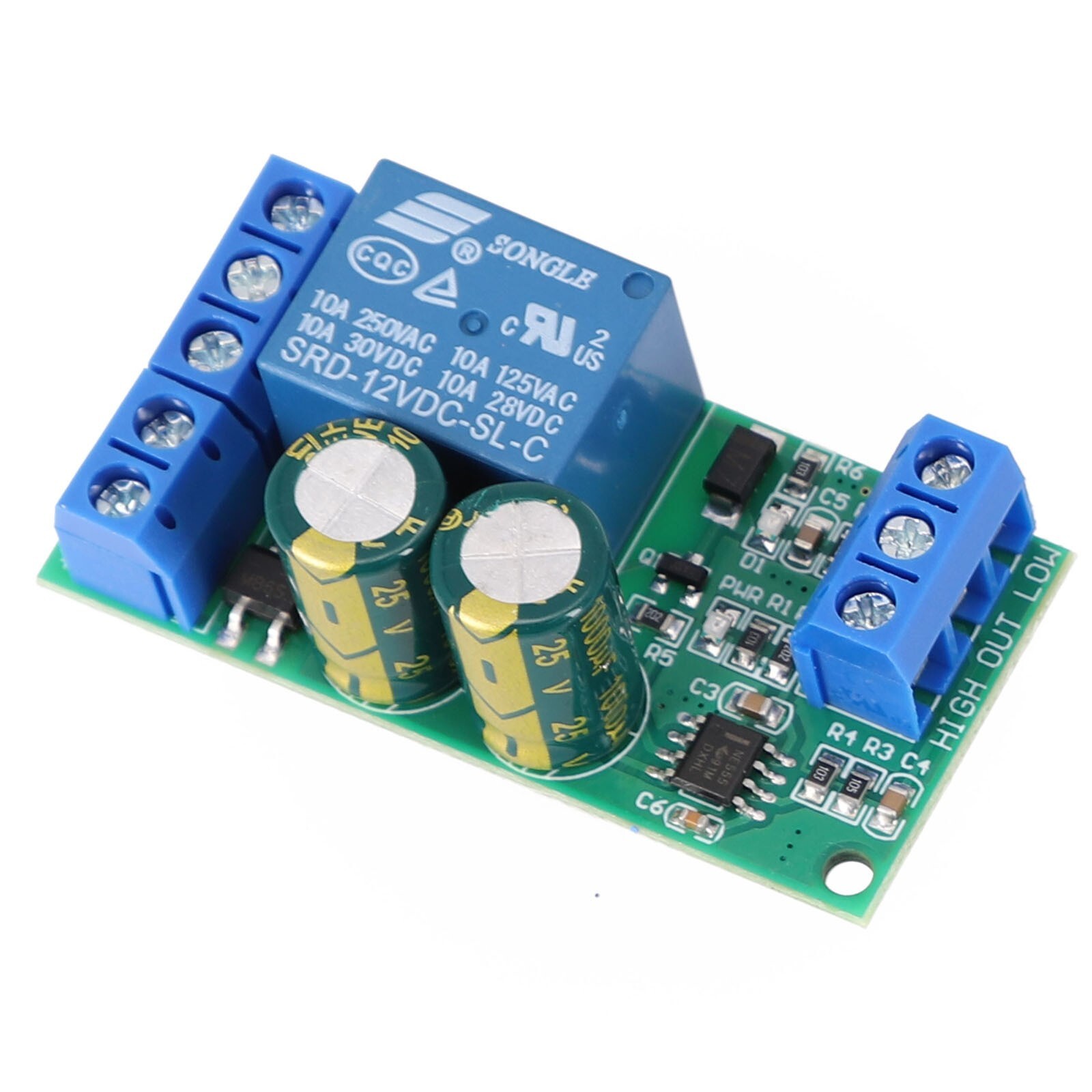12V water level automatic control liquid level sensor switch control relay board
