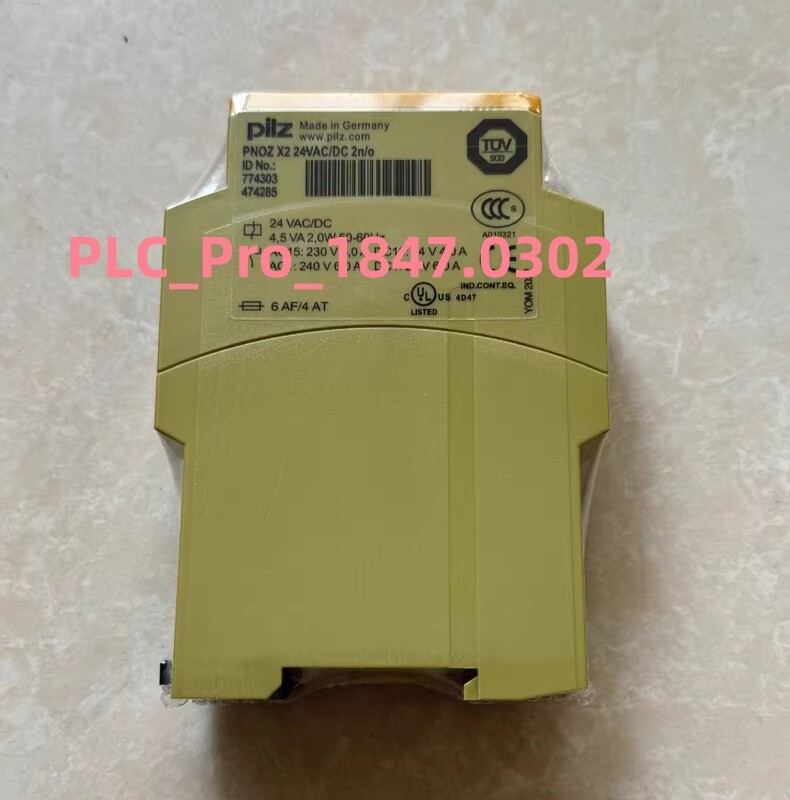 774303 1PCS Brand New pilz 774303 PNOZ X2 24VAC/DC 2n/o Fast delivery