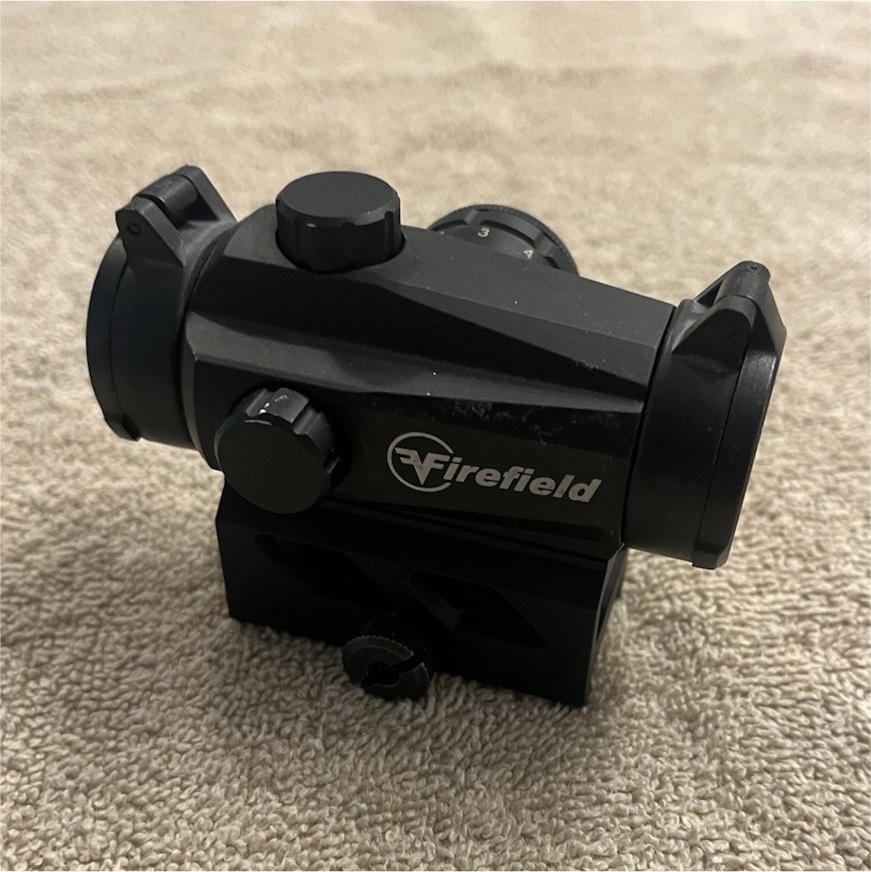 Firefield Dot Sight Black Aluminum Picatinny Rail Mount for Rifle Shooting