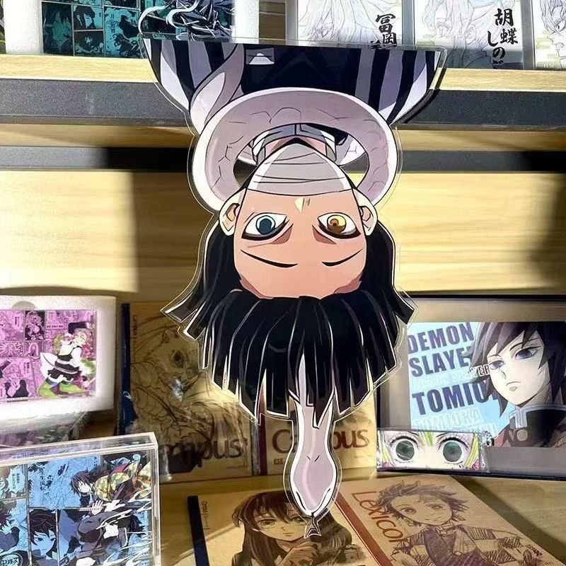Demon Slayer Iguro Obanai Desk Ornament Anime Cosplay Upside Down Tab Seri Gifts