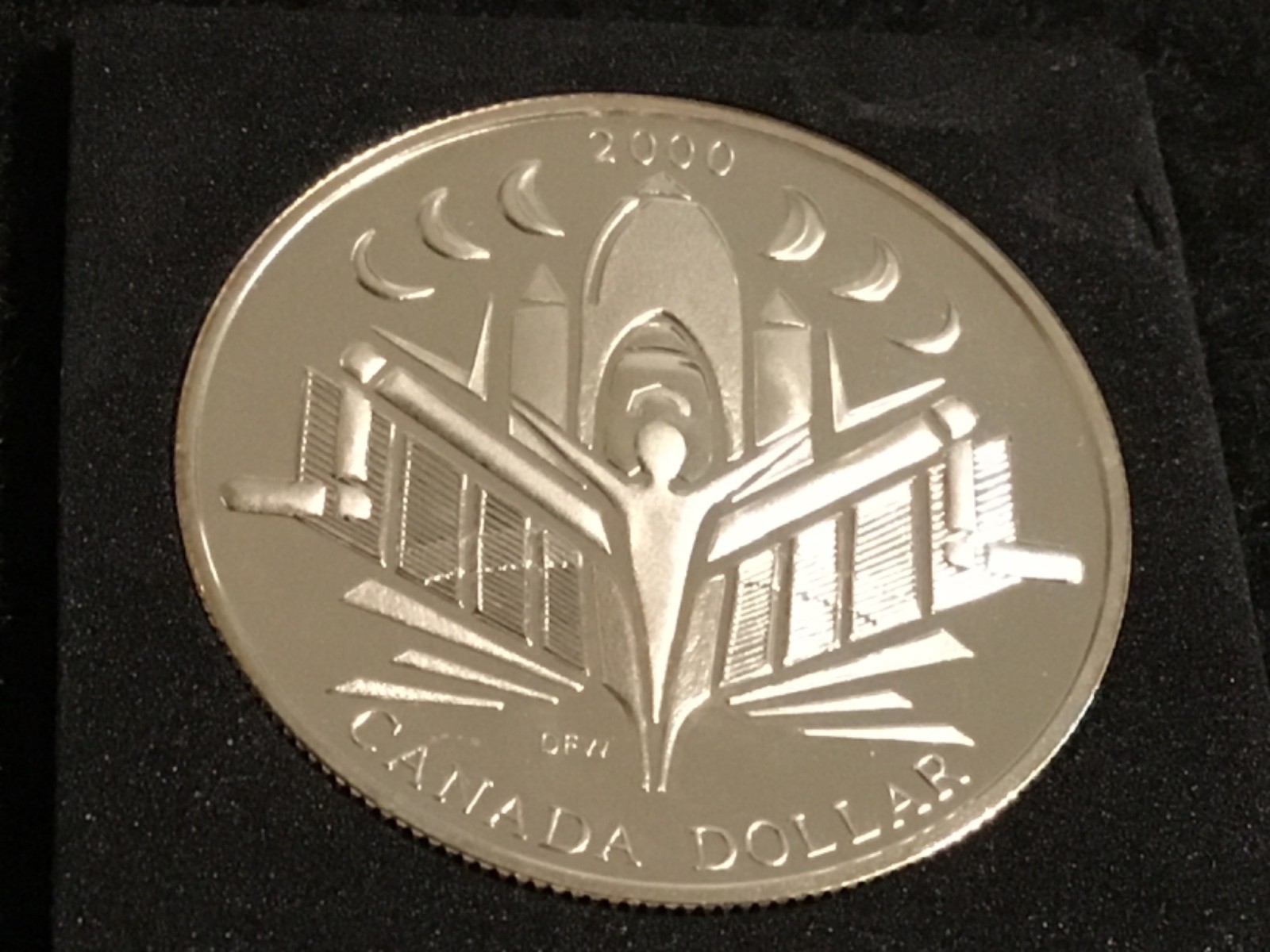 2000 Canada Proof Dollar Voyage of Discovery