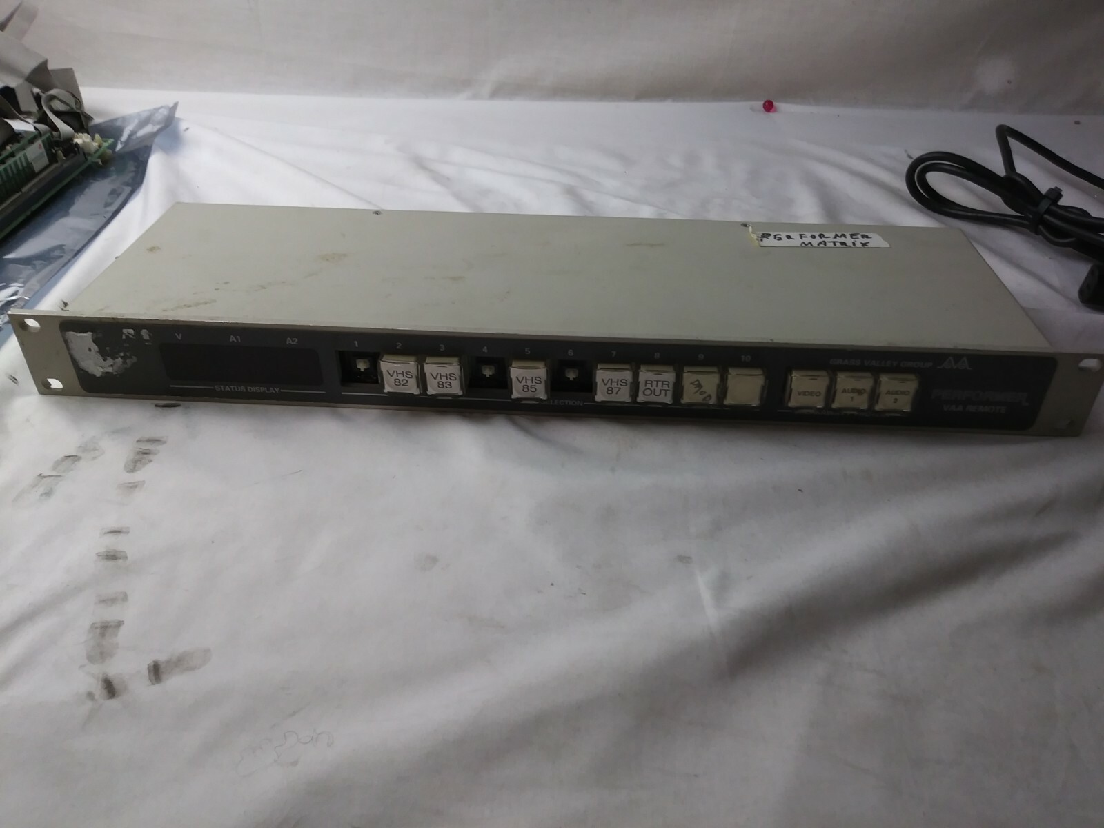 GVG Performer VAA PFR Matrix Video Switching Router Remote VA
