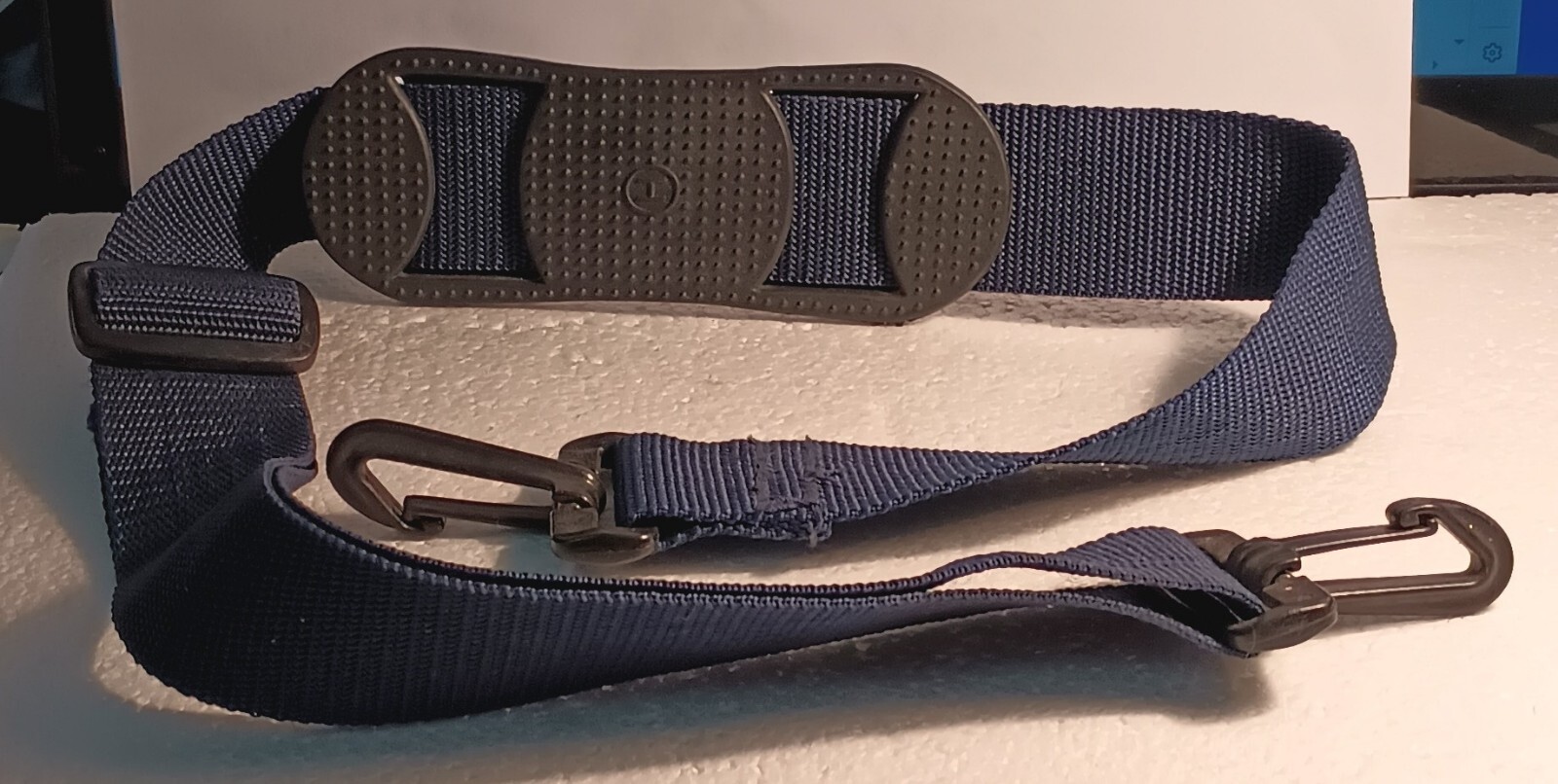 Carry On Luggage STRAP ONLY Dark Blue 27"-43" Long 1.5" wide Shoulder Travel Bag