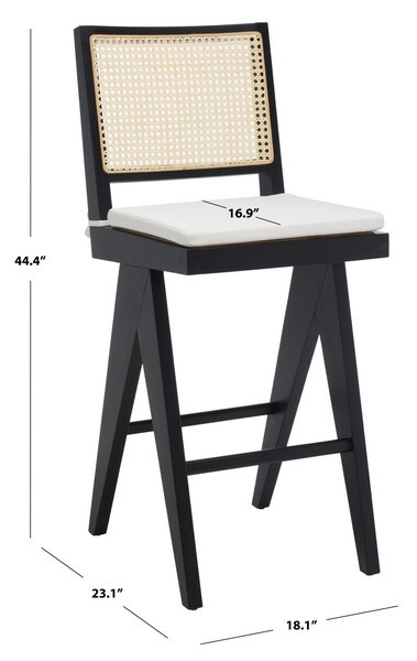 Safavieh COLETTE RATTAN BARSTOOL, Reduced Price 2172744212 SFV4134A
