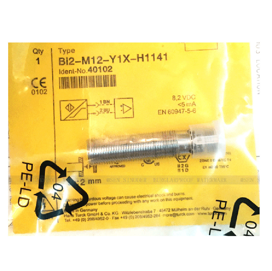 TURCK  Bi2-M12-Y1X-H1141  Inductive sensor