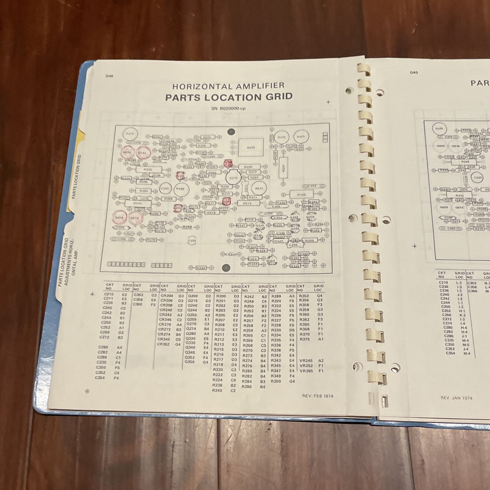 Tektronix D40 Single Beam Display Unit Instruction Manual 070-1448-00