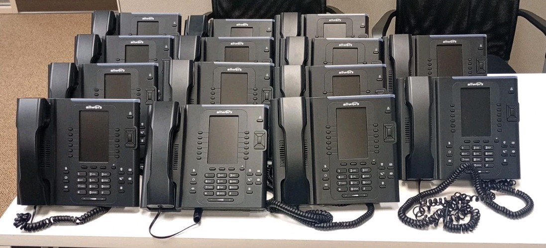 Allworx Verge 9312 Office Phone Lot Of 14 All Work No Power Cords