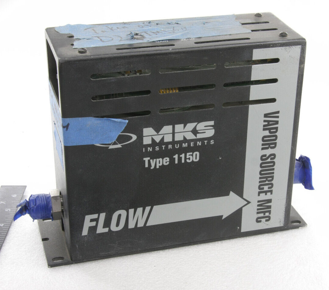 Vapor Source MFC MKS Type 1150 Flow 1150C-4249V Controller TMDSX 1000SCCM PARTS