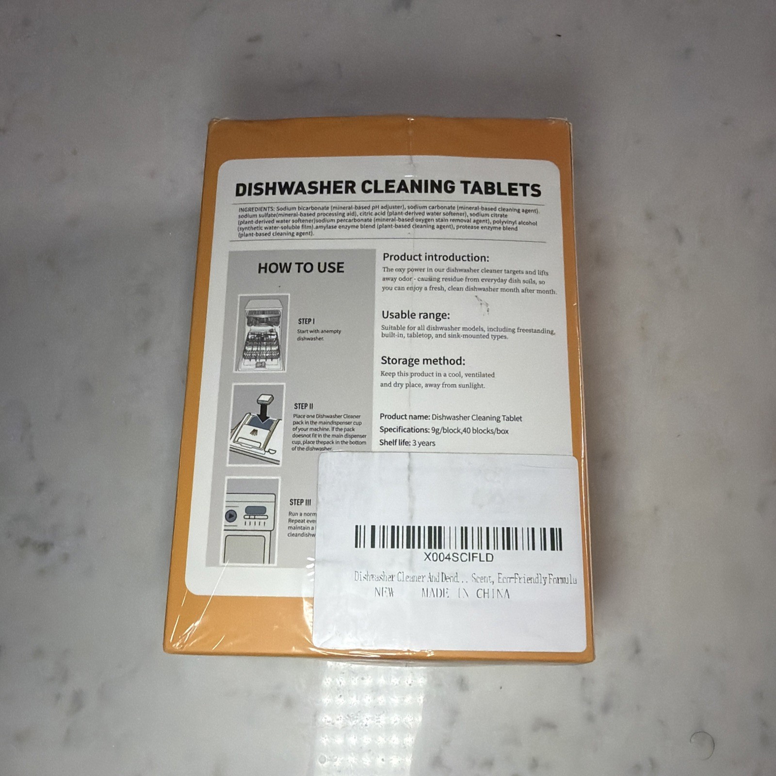 Dishwasher Cleaner and Deodorizer Tablets, Dishwasher Cleaning