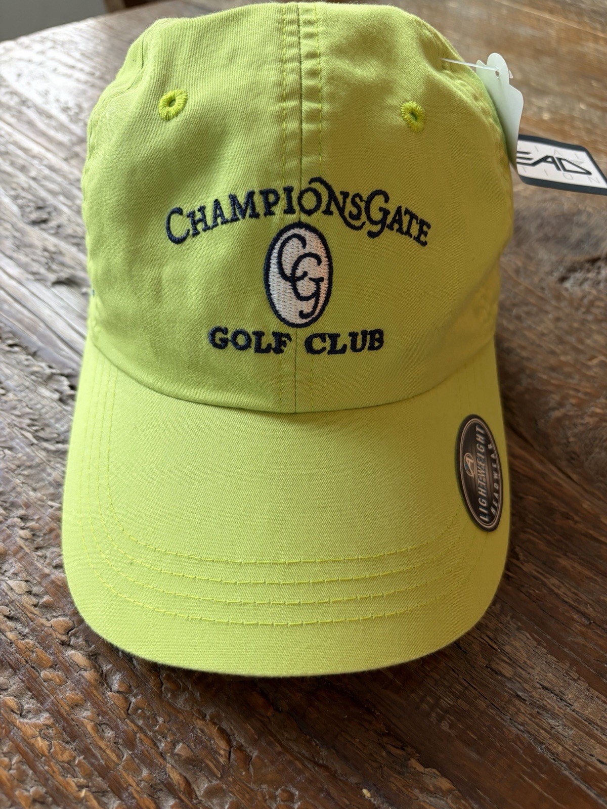 Ahead ChampionsGate Golf Club Green Adjustable Hat Embroidered Logo Unisex