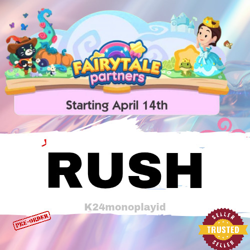 Partners Events Monopoly_go_Partner⭐RUSH⭐FULL CARRY 80K POINTS|PRE ORDER  14TH