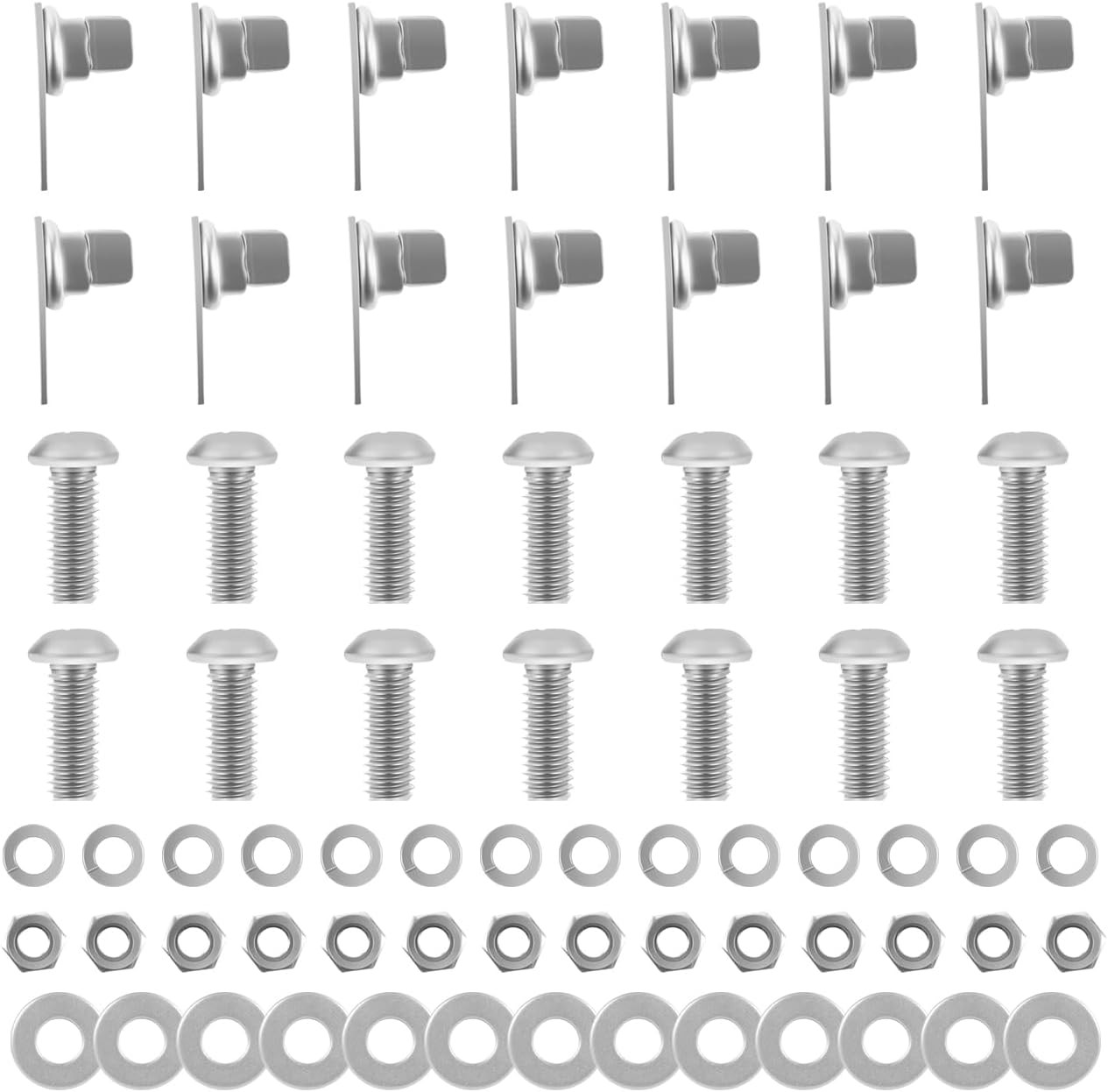 75704-1 Stainless Bug Screen and Winterfront Hardware Kit for 1986-2007 Peterbil
