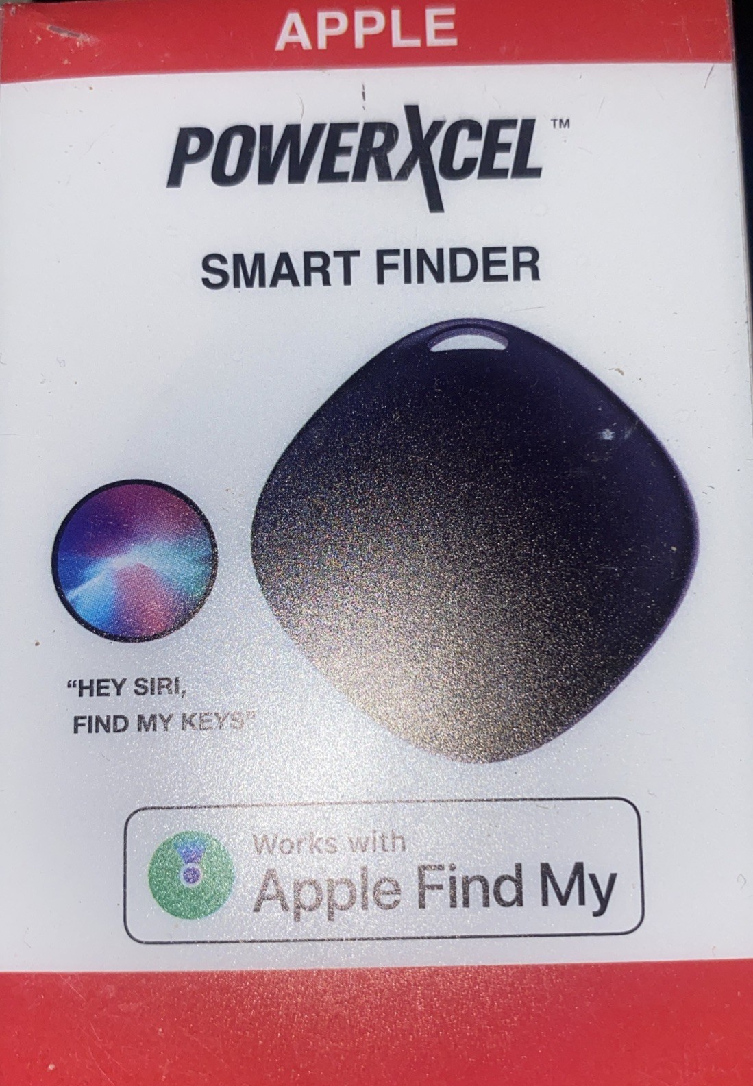 APPLE powerxcel smart finder new Black Find My Keys (color: black)