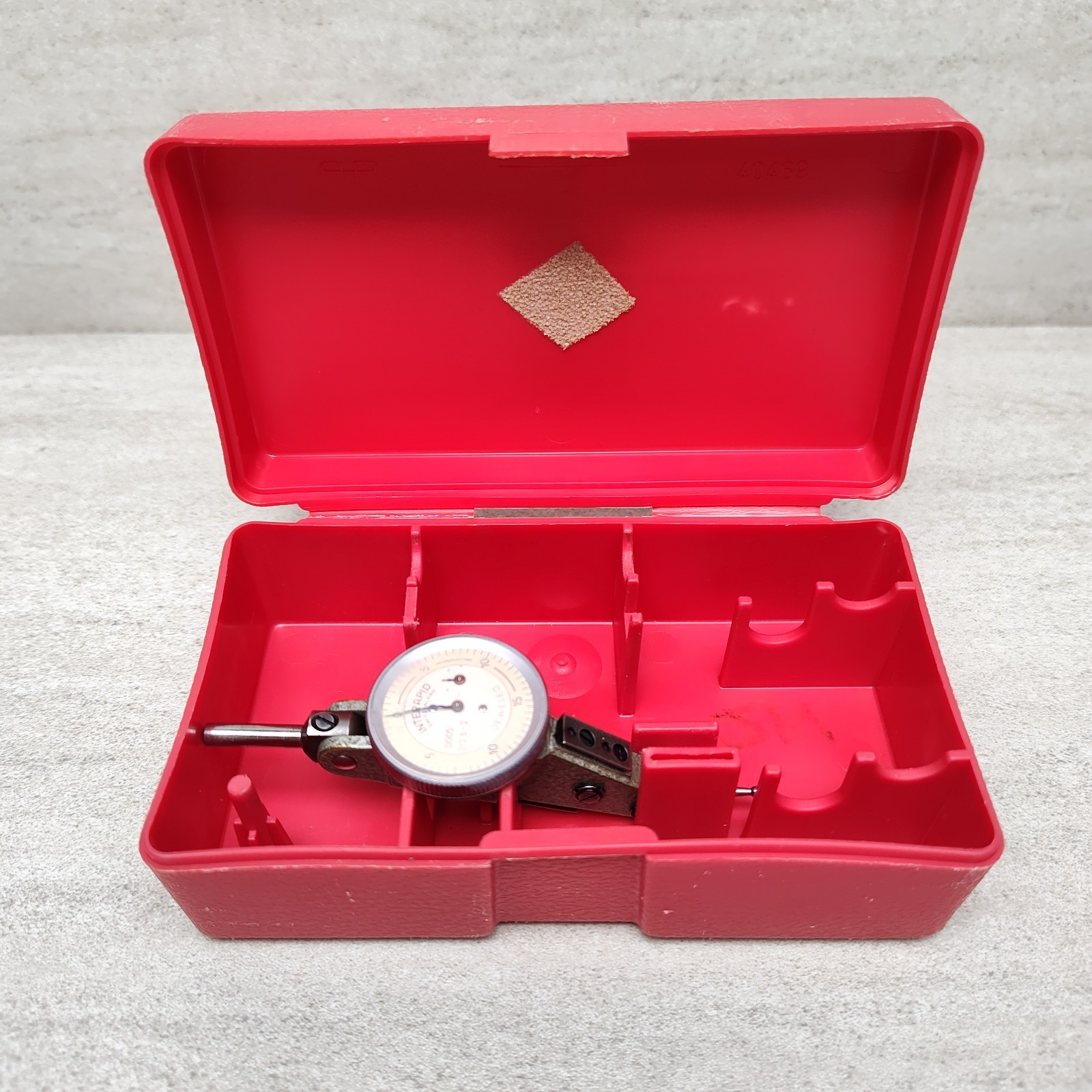 Interapid 312B-2 Dial Test Indicator .0005", Swiss Made