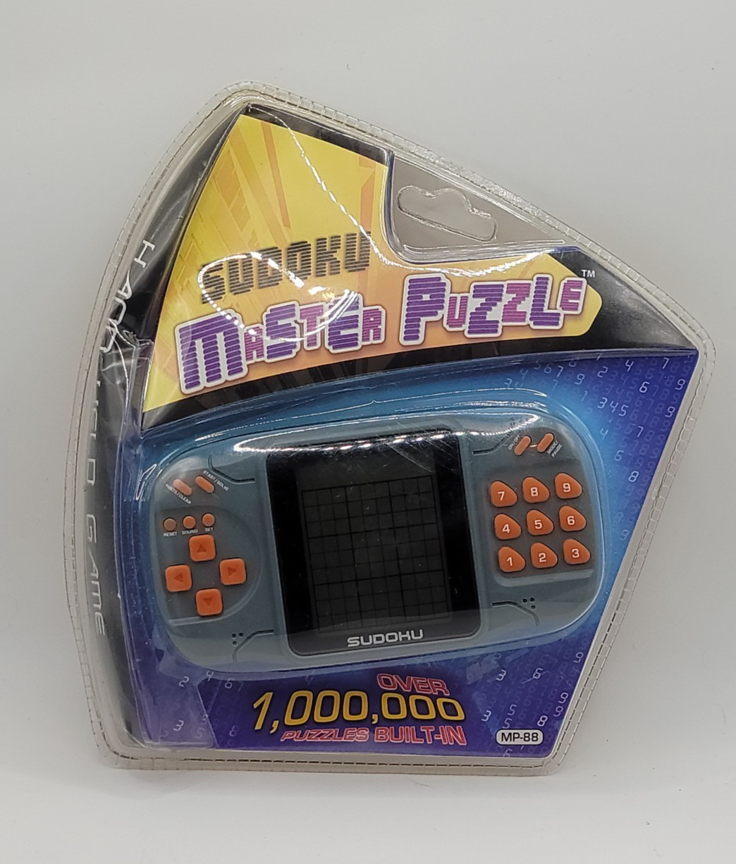 Sudoku Master Puzzle MP-88 Hand Held Electronic Game Over 1 Million Puzzles