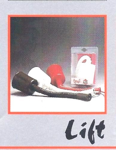 WHITE Fluorescent FIXTURE LIFTS ADJUSTABLE ACCESSORY Lift LAMPI 586-1 NEW