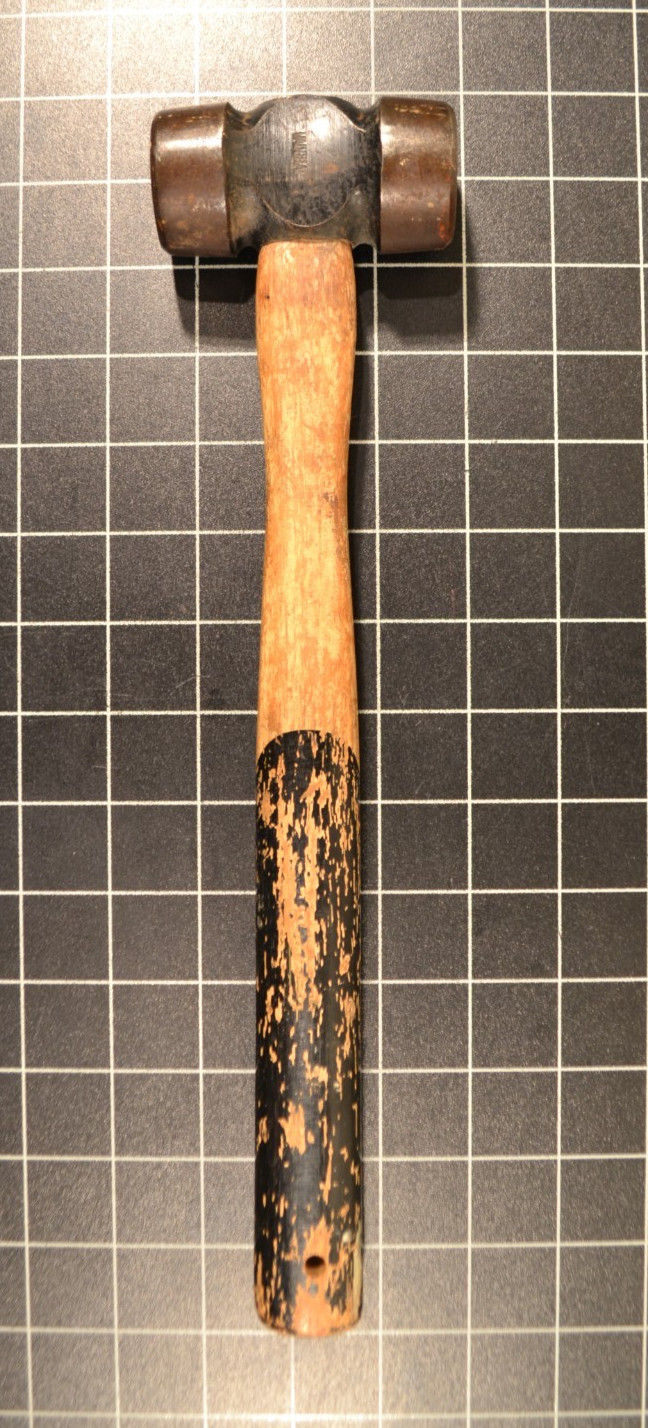 VAUGHAN LINEMAN DOUBLE HEADED HAMMER  - ORIGINAL HANDLE - GOOD CONDITION