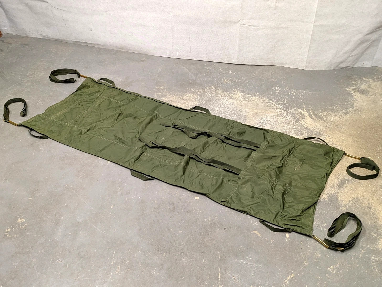 British Army Military Lightweight Hammock Stretcher Emergency Rescue Olive Green