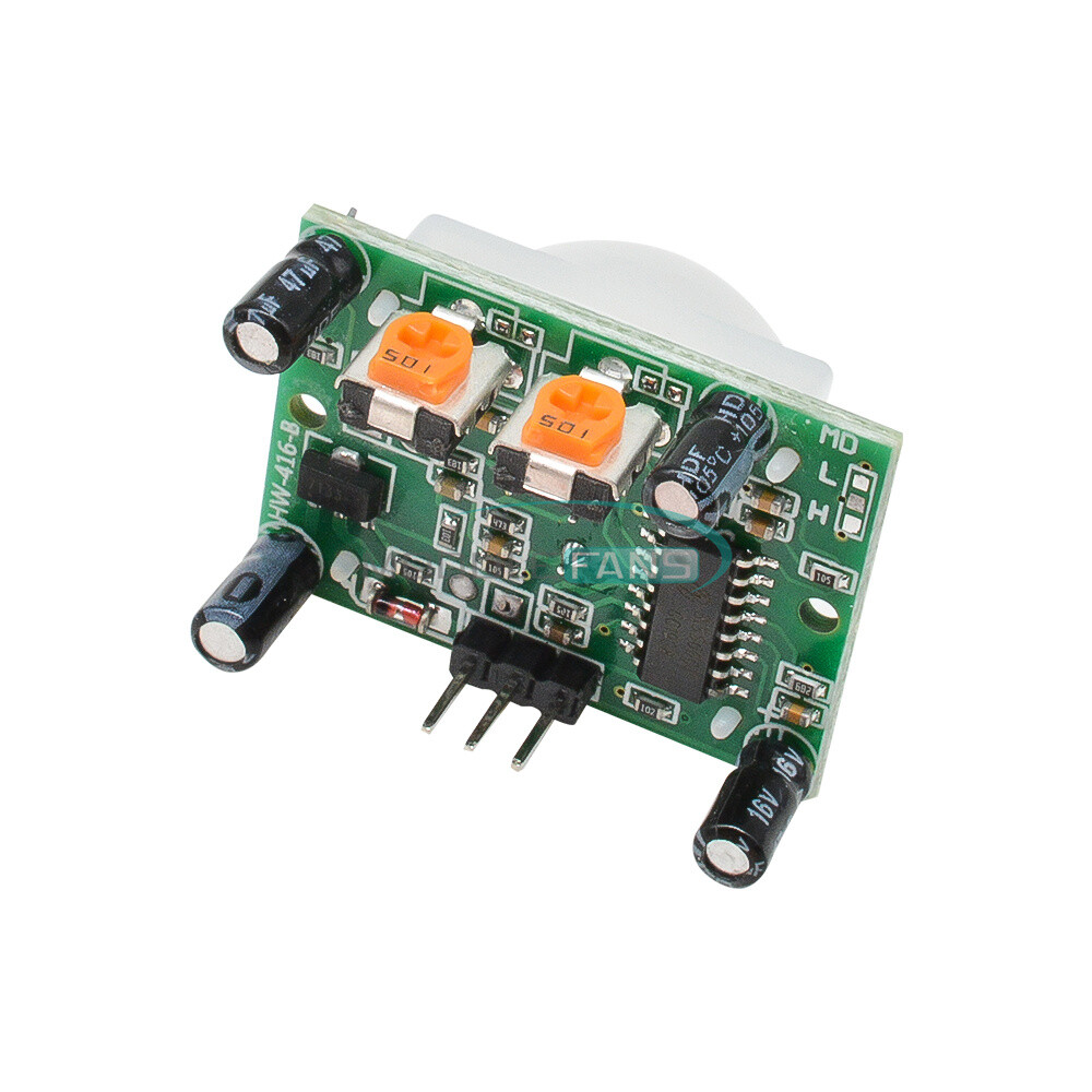 2PCS IR Pyroelectric Infrared PIR Motion Sensor Detector Module HC-SR501