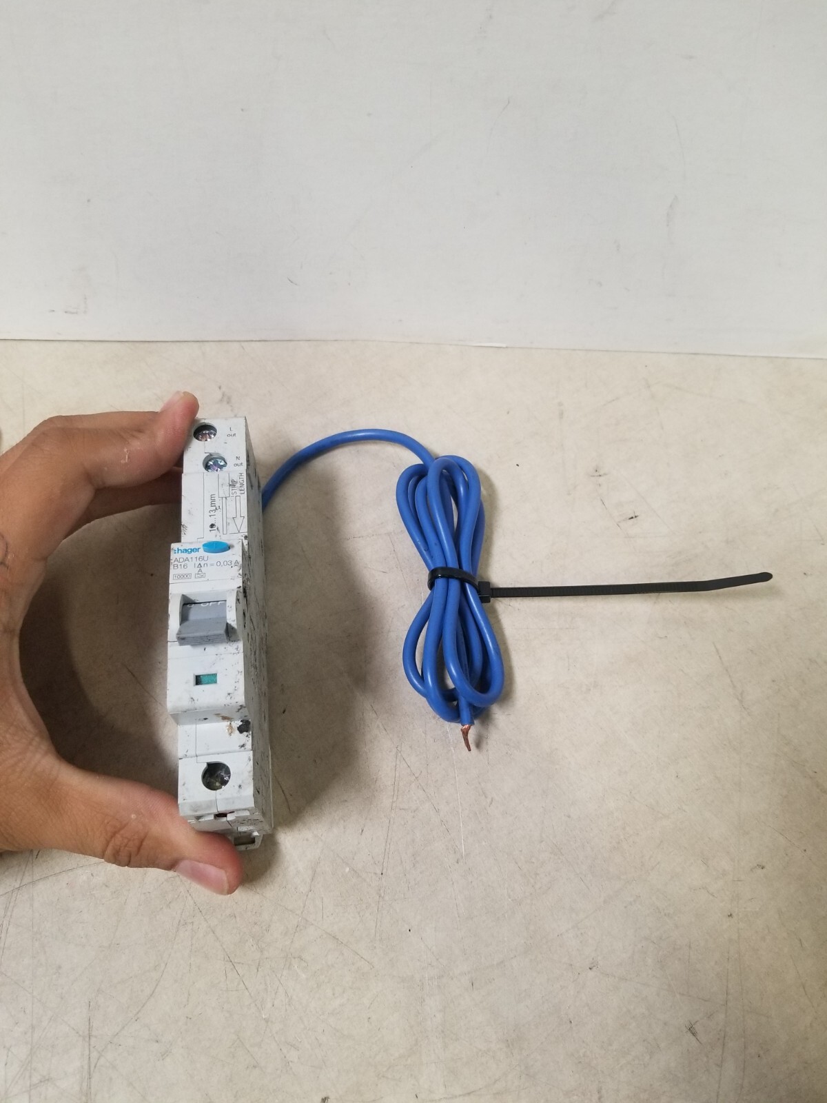Hager ADA116U B16 SAS-BPP3 67215