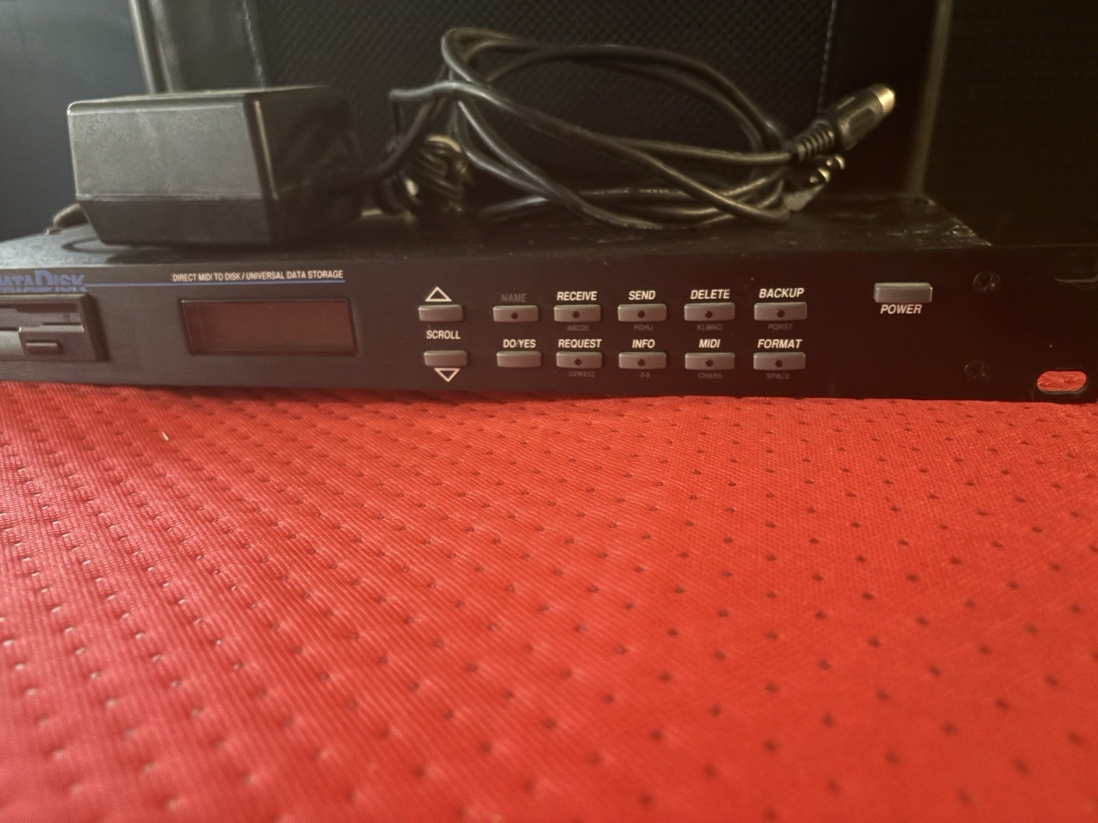 Alesis DataDisk Direct MIDI to Disk Universal Data Storage w/ Power supply