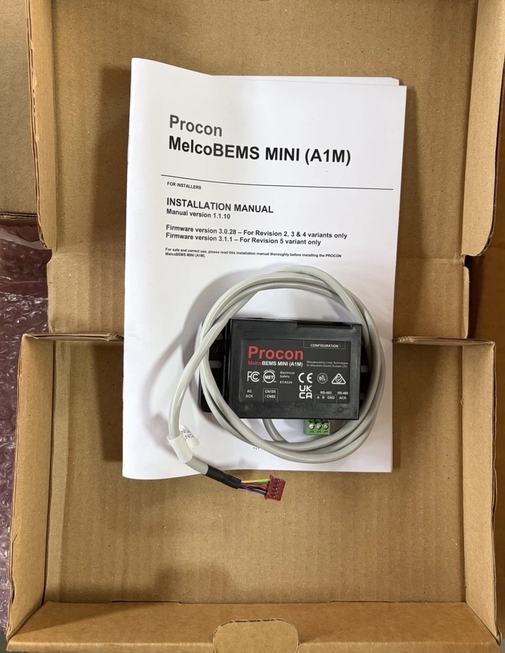 Procon R2 MelcoBEMS MINI (A1M) (Rev. 2) Communication Module Ethernet RS-485