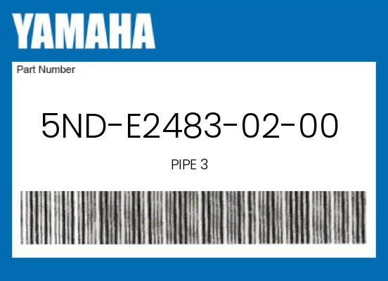 Yamaha Genuine Pipe 3 - 5Nd-E2483-02-00