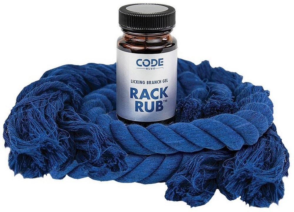 Code Blue Rope-A-Dope Rack Rub Mock Scrape Buck Lure Scent 2 Count - OA1441