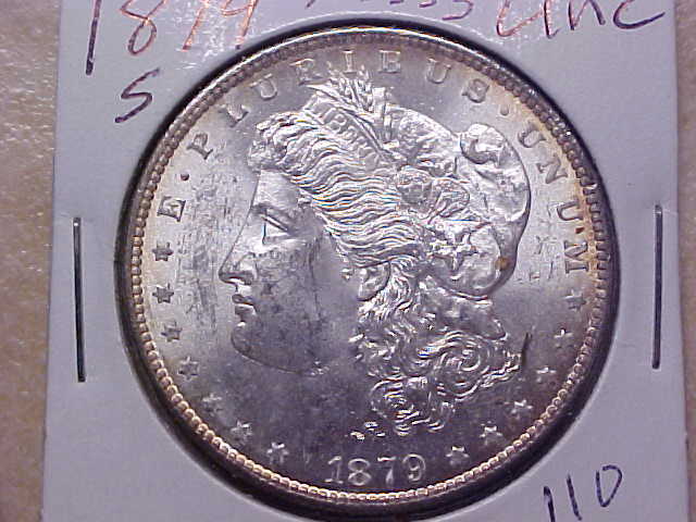 1879 s Morgan Silver Dollar unc NICE  (x3333)
